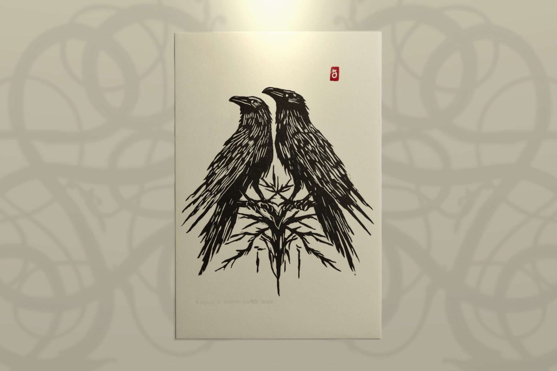 huginn and muninn print